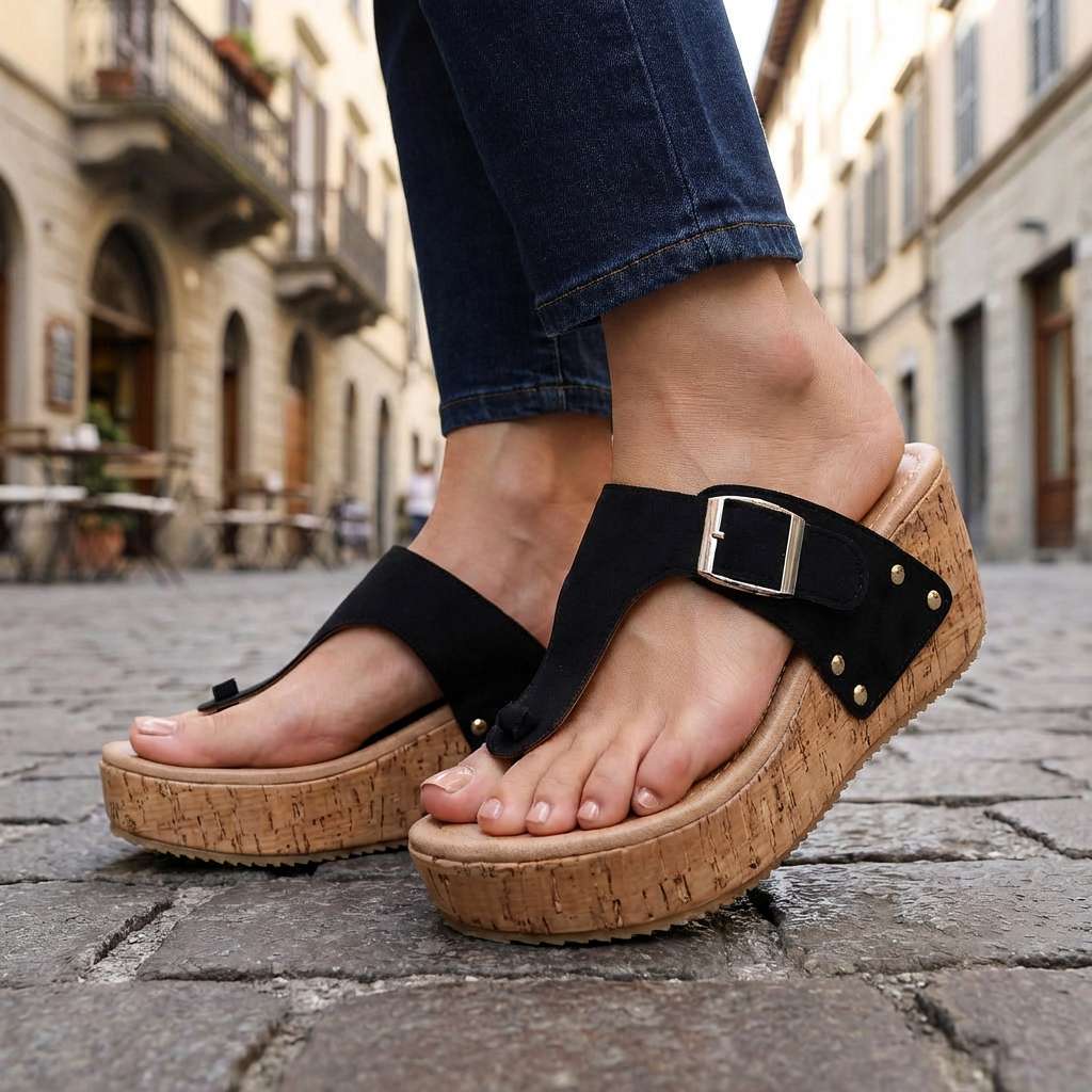 Rosabella Wedge Sandals