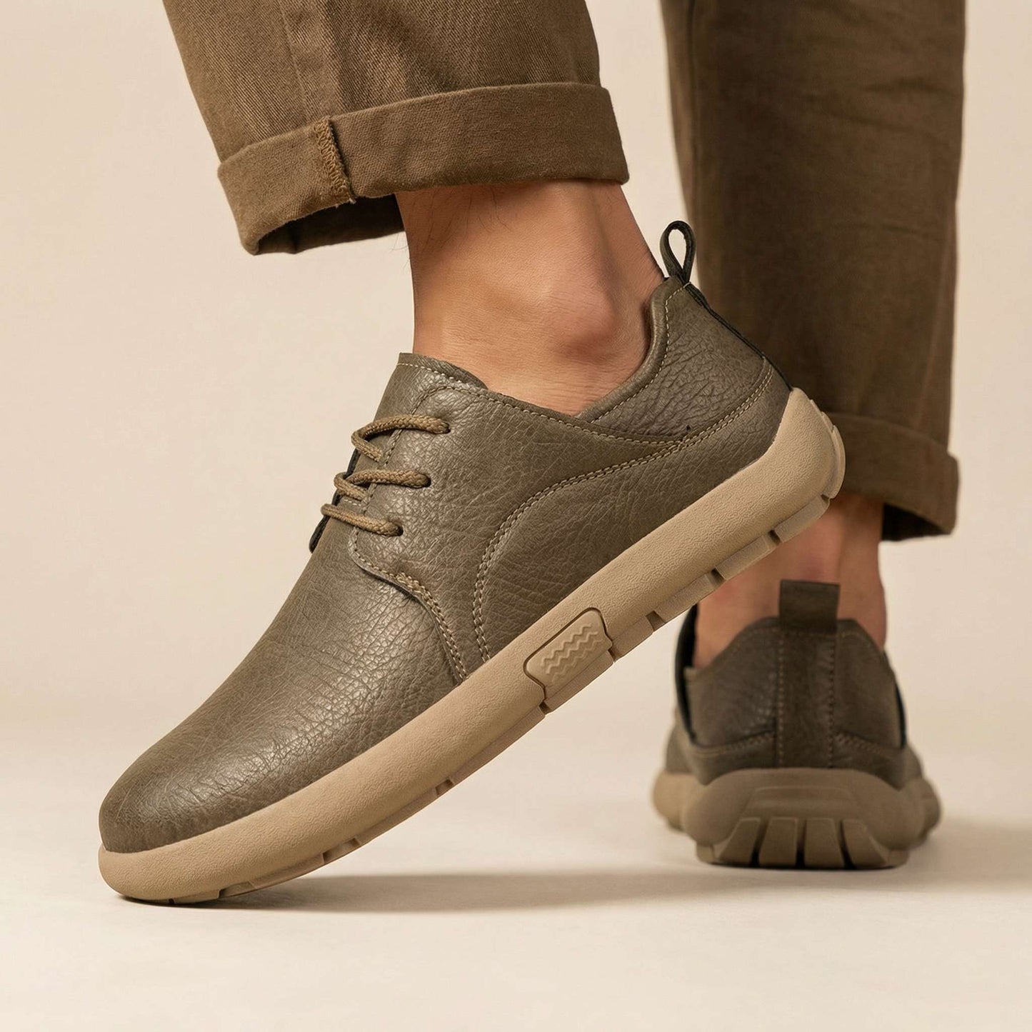 Victor Belmont Leather Sneakers