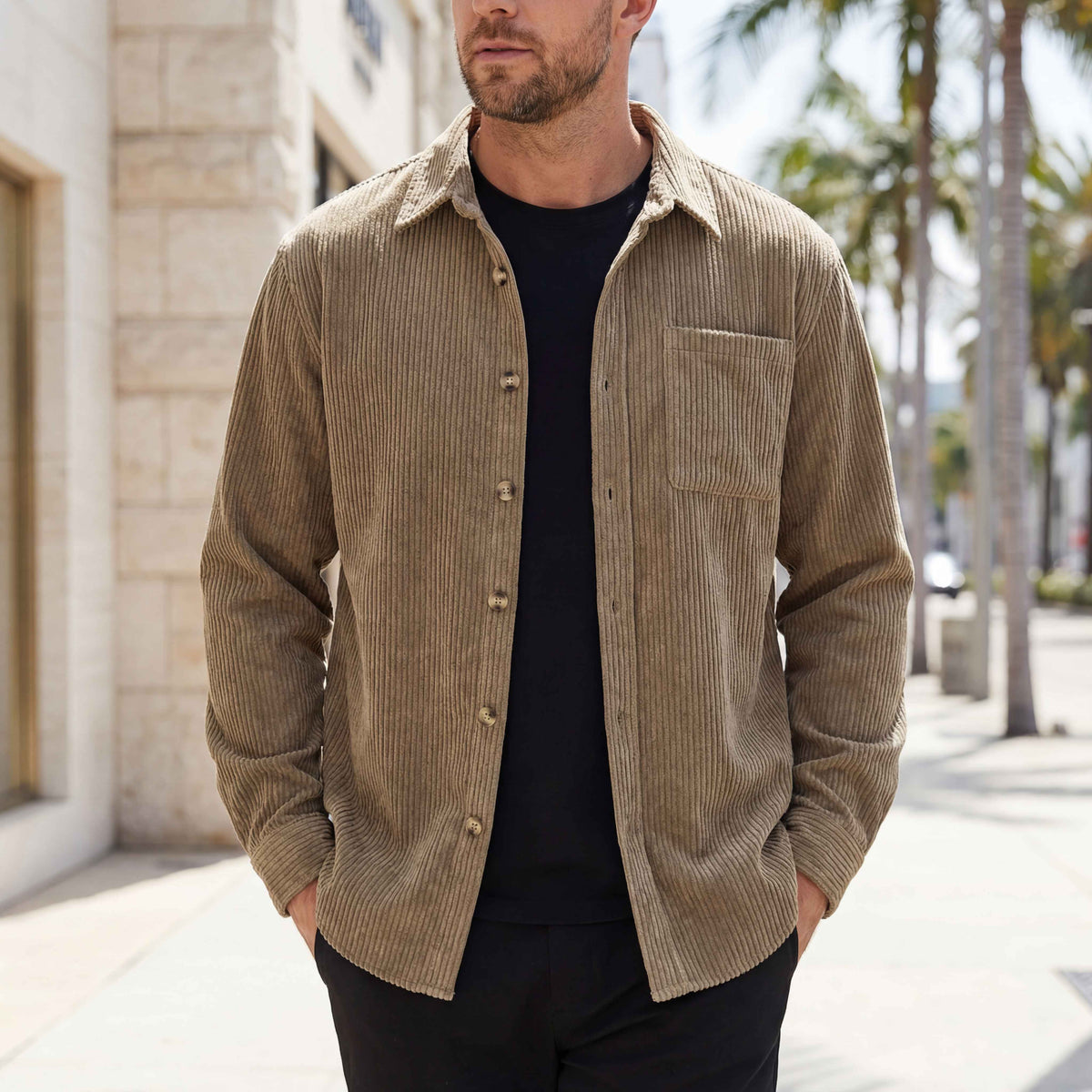 Asher Corduroy Shirt