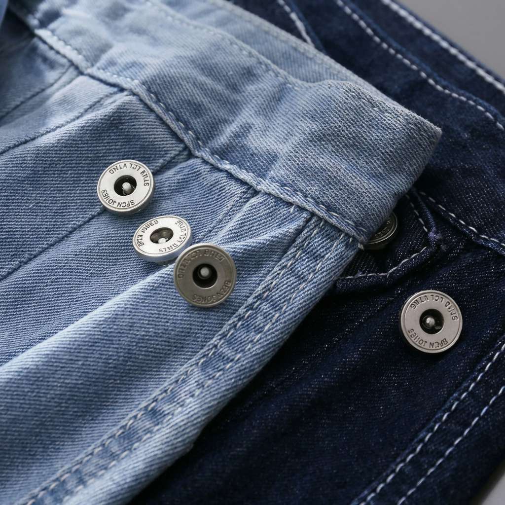The Linea Wrap Denim Skirt