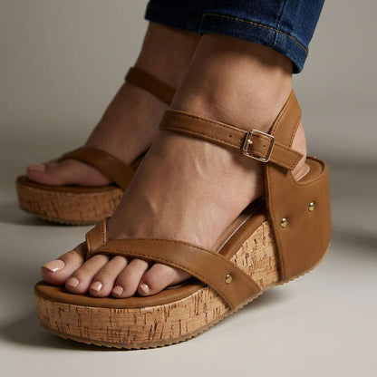 Bellarosa Cork Wedges