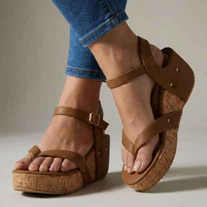 Bellarosa Cork Wedges