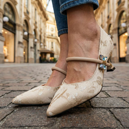 Charlotte Grace Butterfly Heels