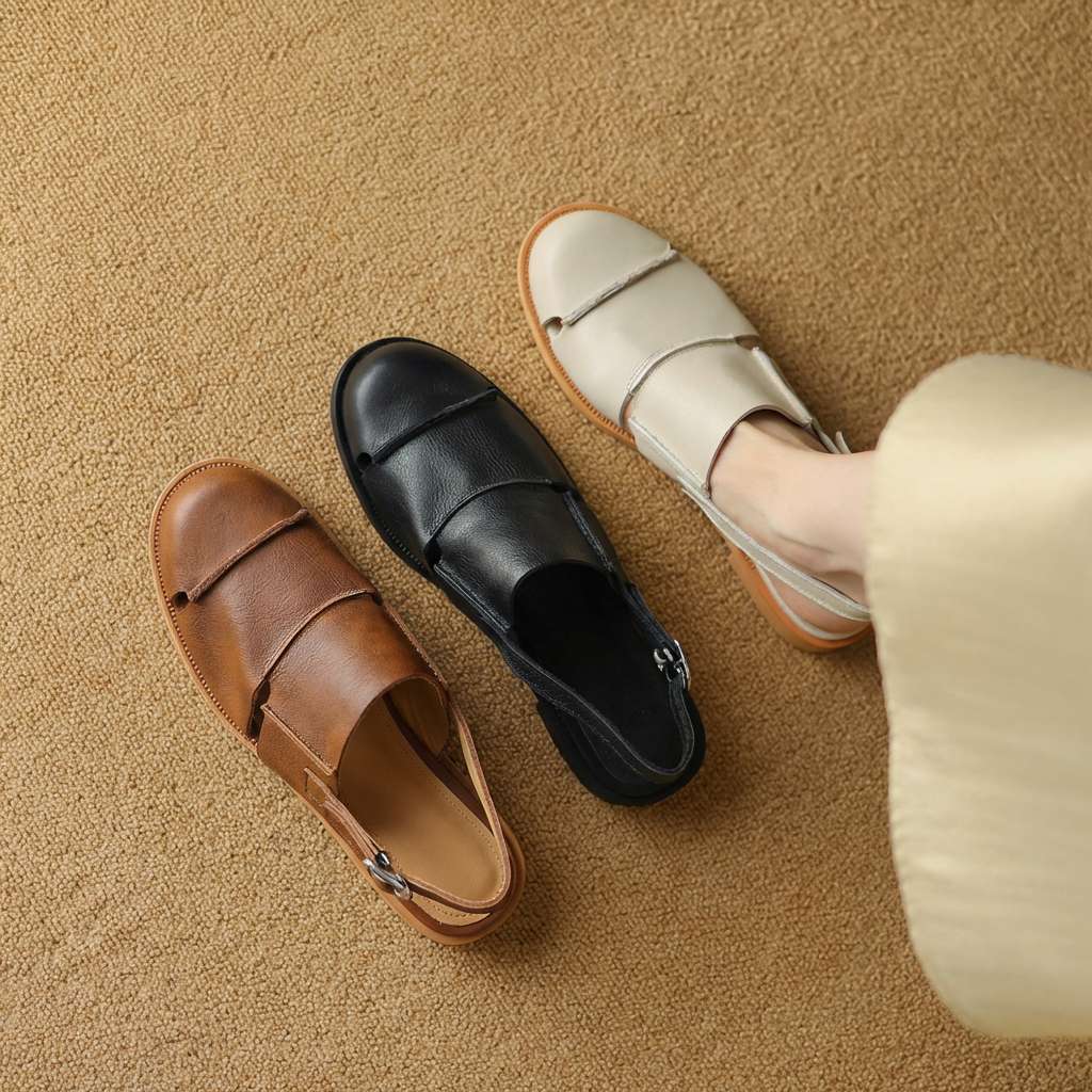 Valentina Leather Sandals