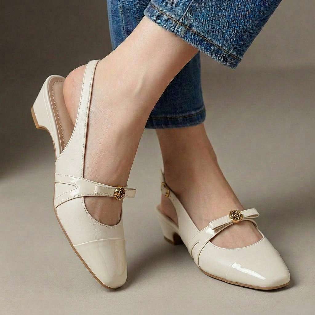 The Rosalie Slip-On Sandals