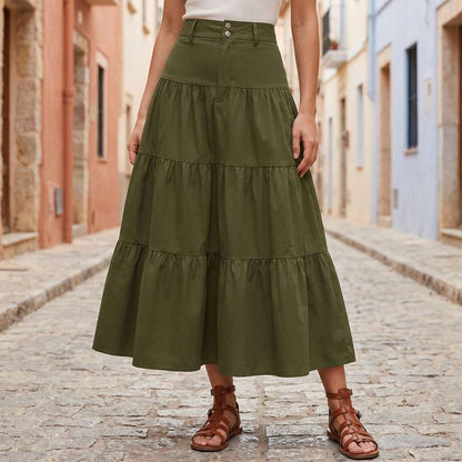 Selene Luxe Midi Skirt