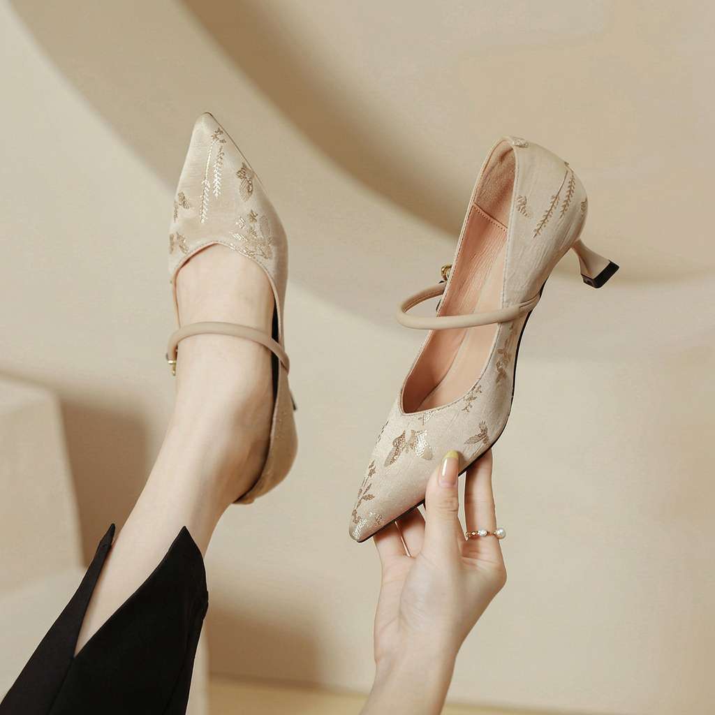Charlotte Grace Butterfly Heels