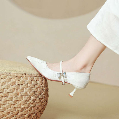 Charlotte Grace Butterfly Heels