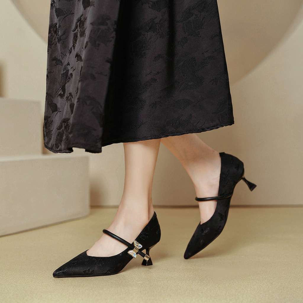 Charlotte Grace Butterfly Heels