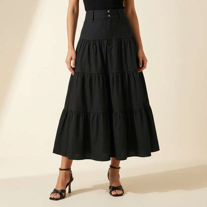Selene Luxe Midi Skirt
