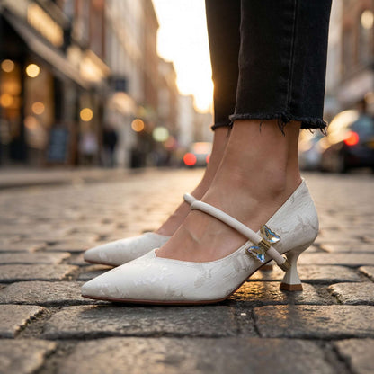 Charlotte Grace Butterfly Heels