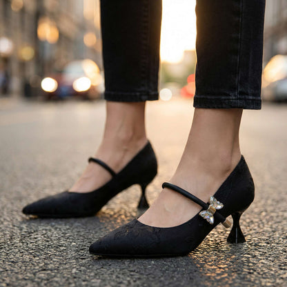 Charlotte Grace Butterfly Heels