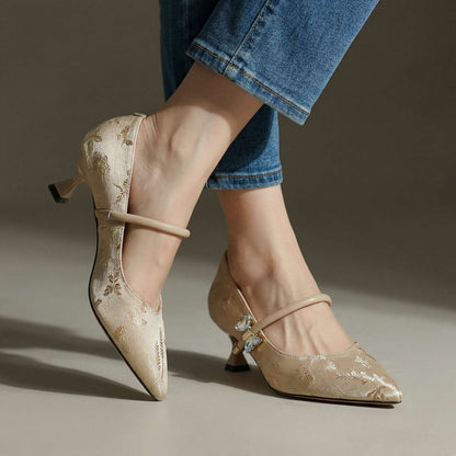 Charlotte Grace Butterfly Heels