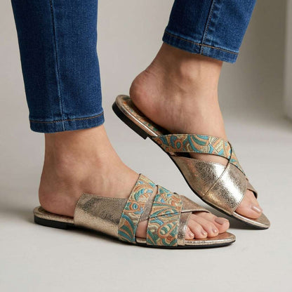 The Savina Luxe Sandals