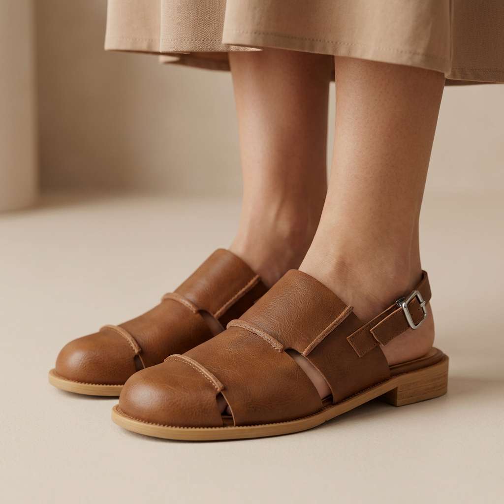 Valentina Leather Sandals