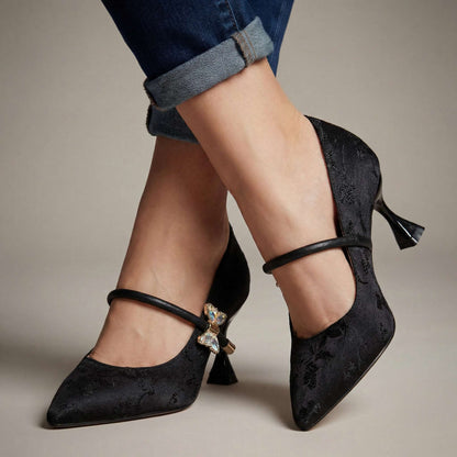 Charlotte Grace Butterfly Heels