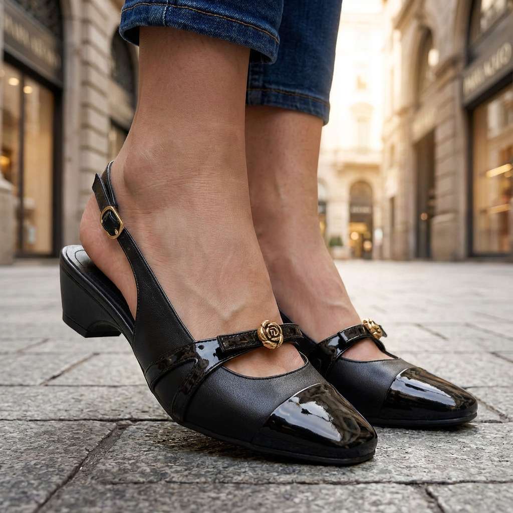 The Rosalie Slip-On Sandals