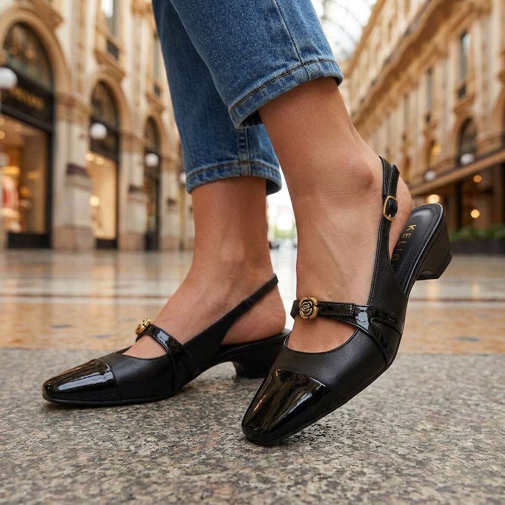 The Rosalie Slip-On Sandals