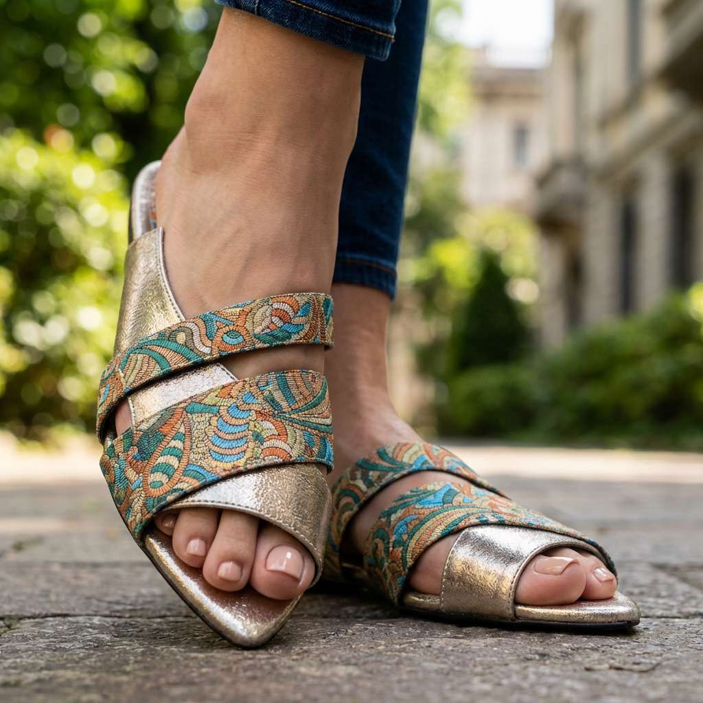 The Savina Luxe Sandals