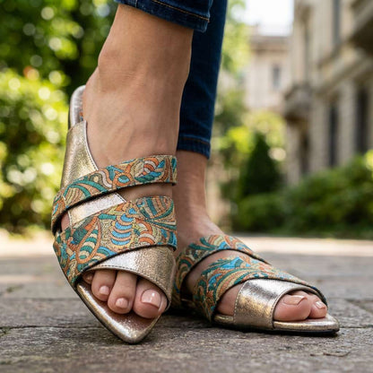 The Savina Luxe Sandals