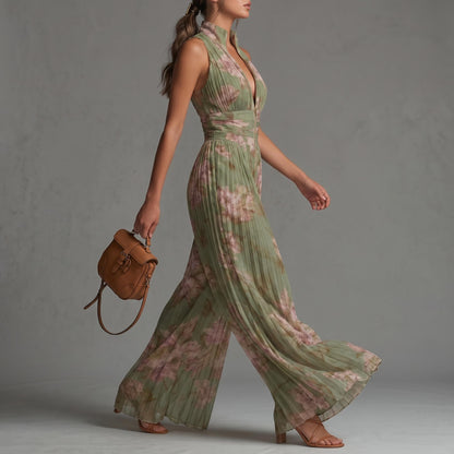 Capri Wide-Leg Jumpsuit
