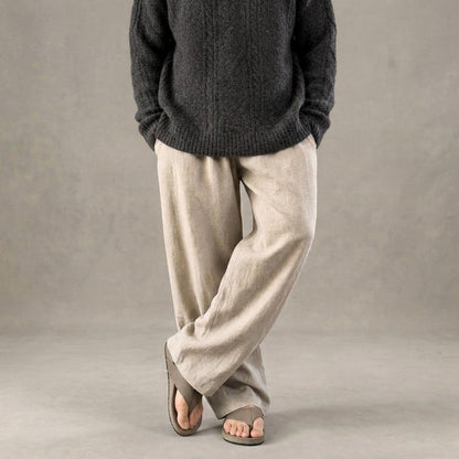 Torino Loose Fit Linen Pants