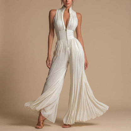 Capri Wide-Leg Jumpsuit
