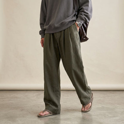 Torino Loose Fit Linen Pants