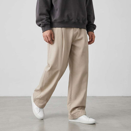Nico Relaxed Wide-Leg Trousers