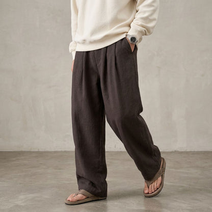 Torino Loose Fit Linen Pants