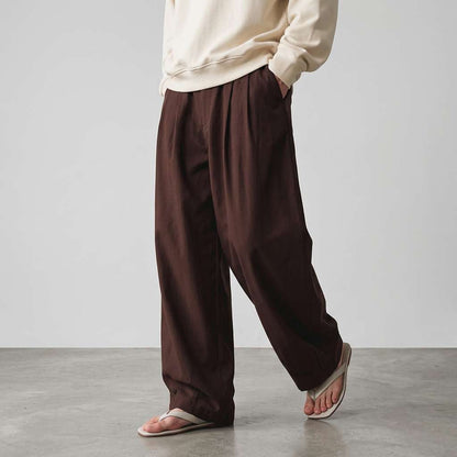 Nico Relaxed Wide-Leg Trousers