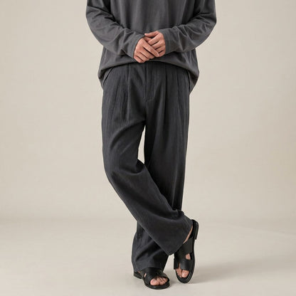 Torino Loose Fit Linen Pants