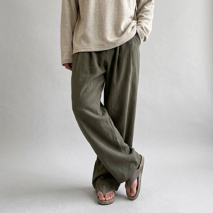 Torino Loose Fit Linen Pants