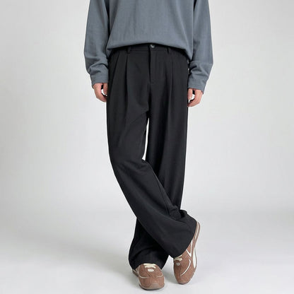 Enzo Tailored Wide-Leg Pants
