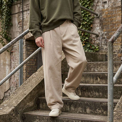Nico Relaxed Wide-Leg Trousers