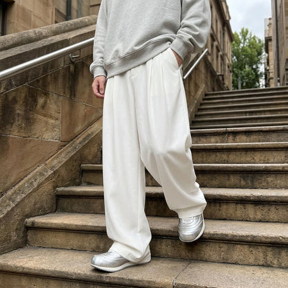 Enzo Tailored Wide-Leg Pants