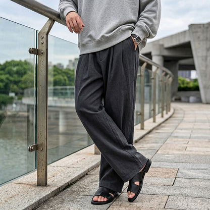 Torino Loose Fit Linen Pants