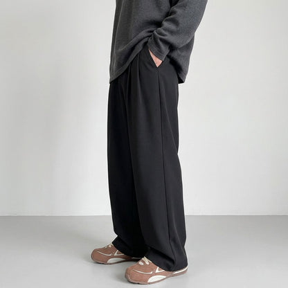 Enzo Tailored Wide-Leg Pants