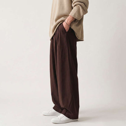Nico Relaxed Wide-Leg Trousers