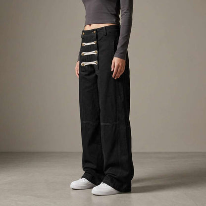 Sorrento Utility Wide-Leg Pants