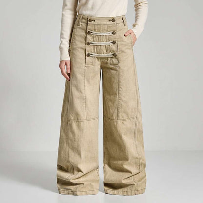 Sorrento Utility Wide-Leg Pants