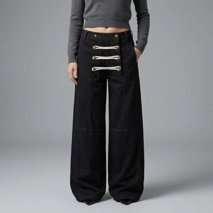 Sorrento Utility Wide-Leg Pants