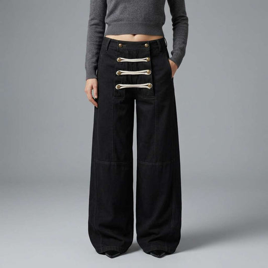 Sorrento Utility Wide-Leg Pants