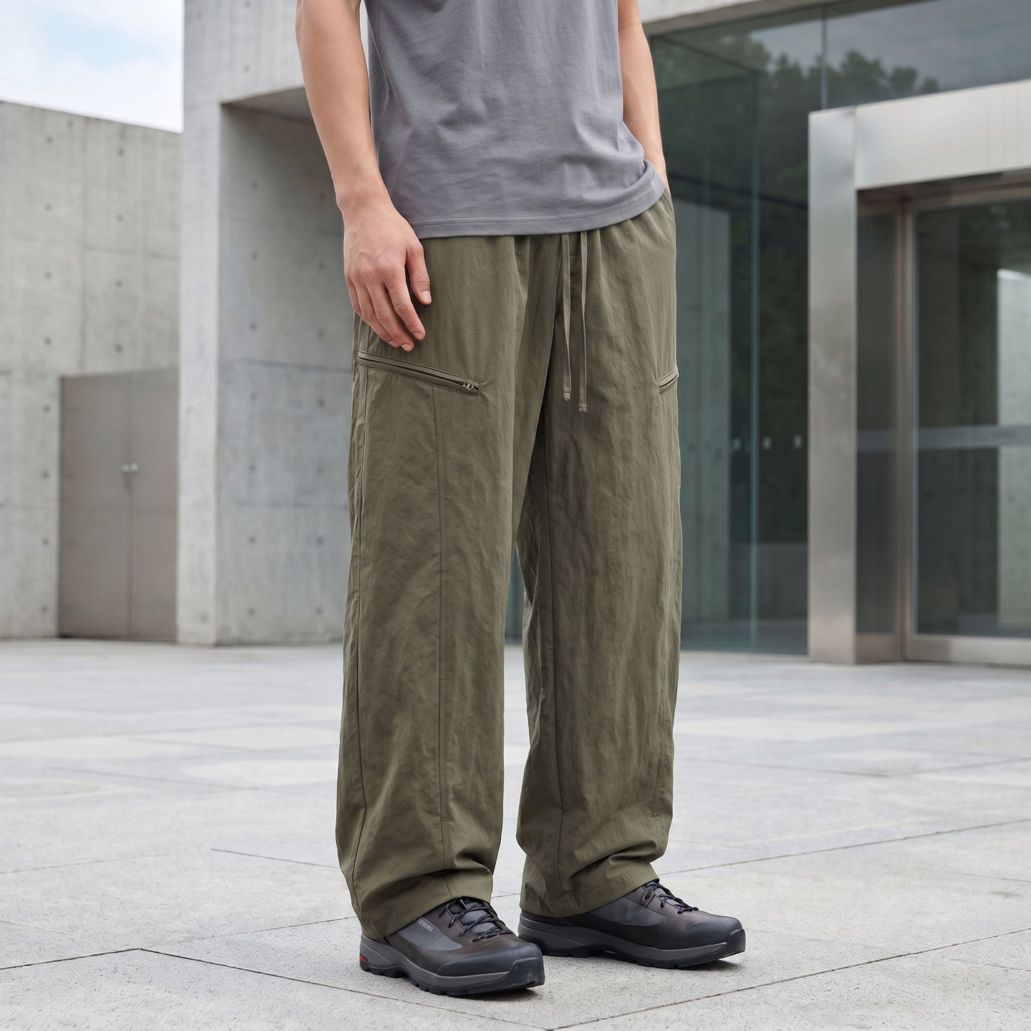 Bruno Drawstring Cargo Pants