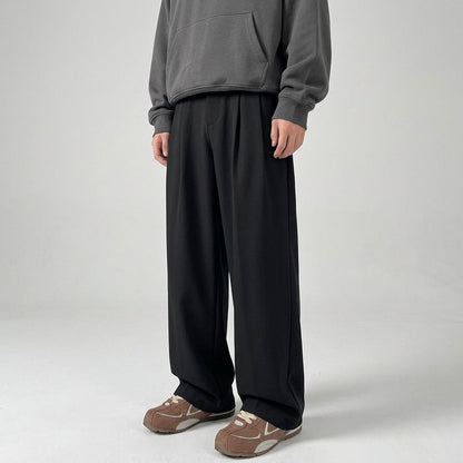 Enzo Tailored Wide-Leg Pants