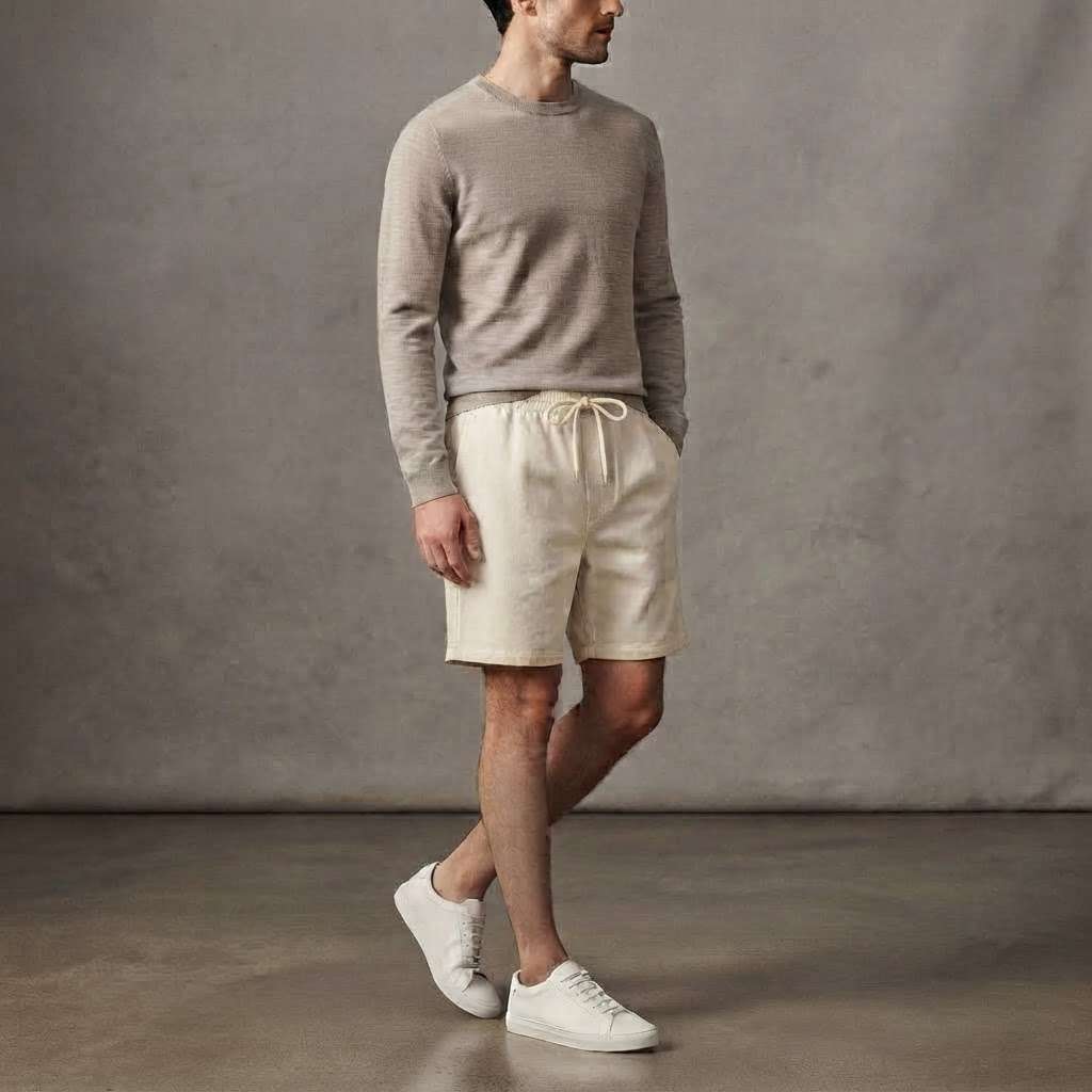 Marco Relaxed Drawstring Shorts